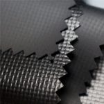 590gsm 0 44mm 1000d * 1000d 20 * 20 პრიალა ფერადი PVC დაფარული პოლიესტერი ქსოვილის tarpaulin ქსოვილის საფარი, სატვირთო საფარი, მარკიკი