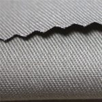 350gsm ბამბა ფლეიმის retardant ატლასის ქსოვილის მატერიალური მასალა EN11612 FR ქსოვილი coverall