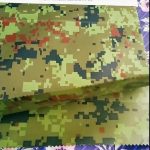 ჩინეთის მწარმოებელი საბითუმო camouflage embossed rainwear geotextile ქსოვილი გარე ქსოვილი